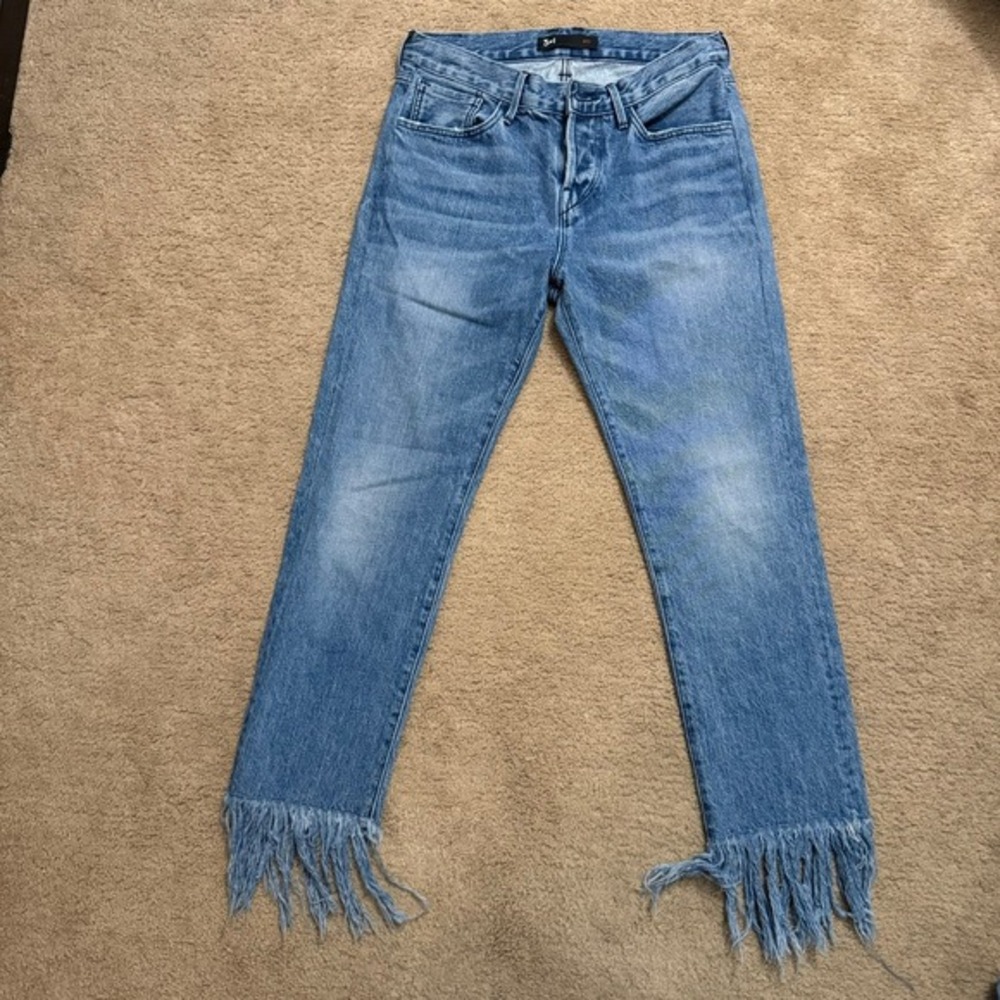 3x1‎ Women's Jeans Stella with Fringe Size 25 Bohemian Cottagecore